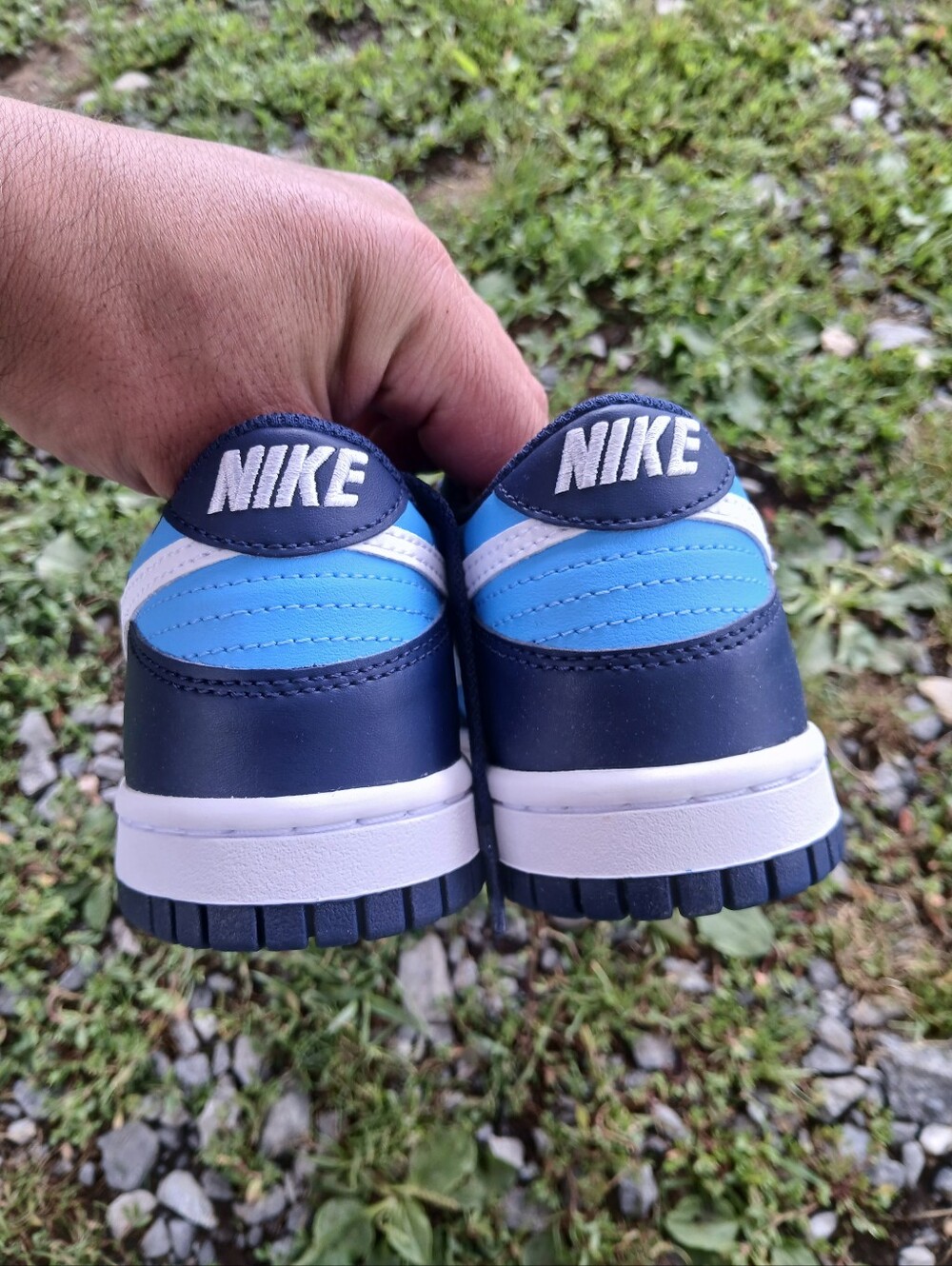 🇺🇸 4th of July Nike Dunk Low Streetwear/Lifestyle Shoes Size 4.5 Youth/6 Women - Picture 5 of 10